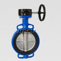 蝸輪對夾式軟密封蝶閥