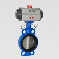 氣動對夾式軟密封蝶閥